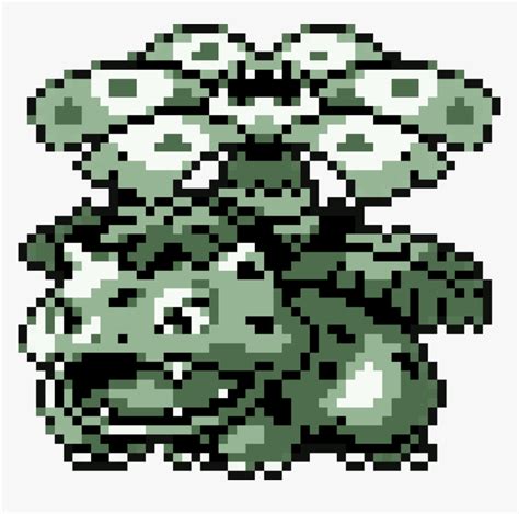venusaur back sprite|Venusaur sprite (Red and Blue versions) .